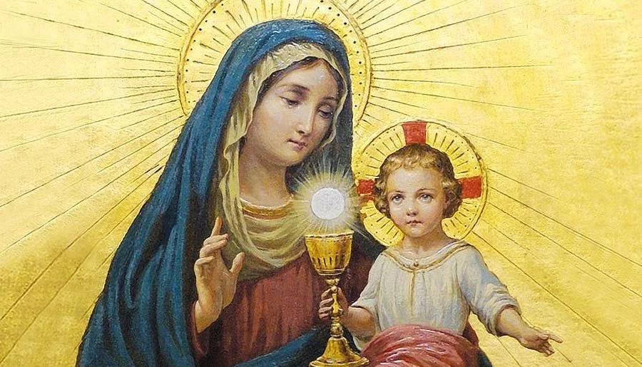 La Virgen María y la Eucaristía
