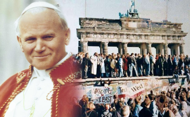 El Muro de Berlín y San Juan Pablo II