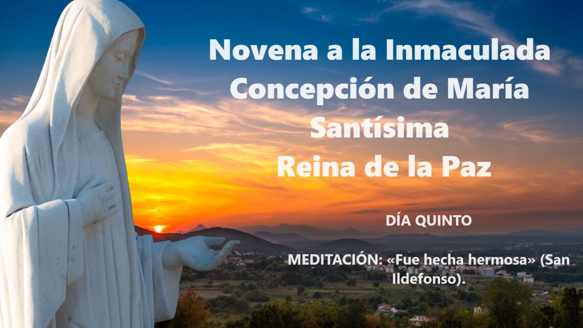 Novena a la Inmaculada Concepción Día 5