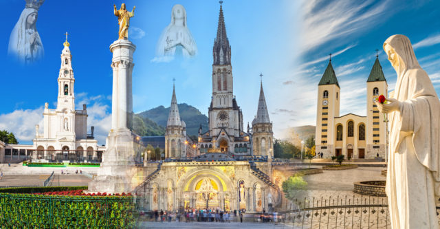 Estrecho vínculo entre Lourdes, Fátima y Medjugorje.