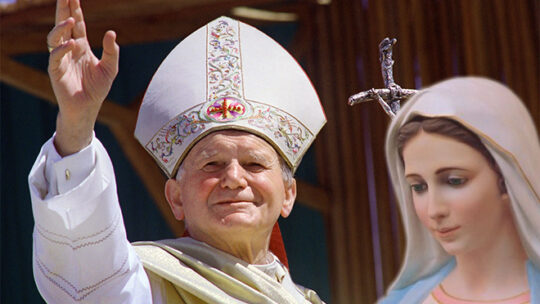 San Juan Pablo II y Medjugorje