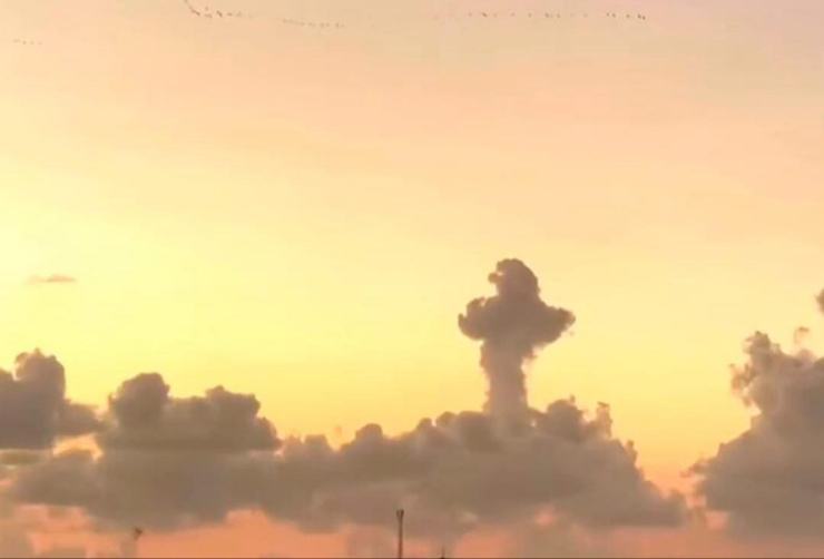 Líbano: Una gran cruz aparece en el cielo tras los bombardeos