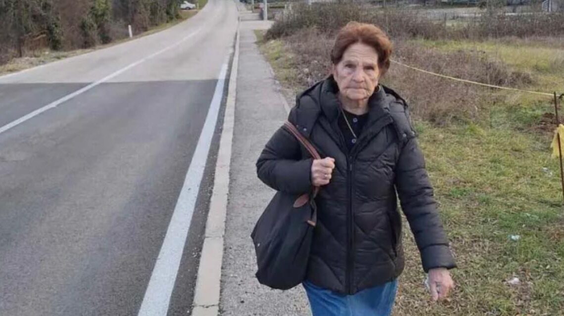 A los 91 años caminó desde Mostar hasta Medjugorje