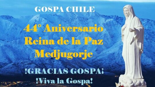 El Altísimo me permite estar en medio de vosotros