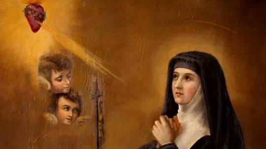 La Madre del Señor y Santa Margarita María  