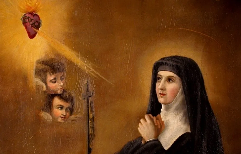 La Madre del Señor y Santa Margarita María  